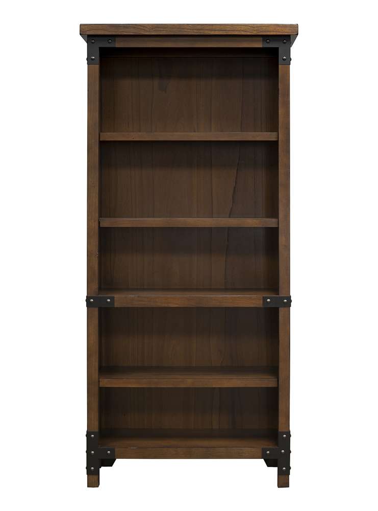 Martin Furniture - Addison Rustic Open Bookcase, Brown - IMAD3472 veiw 2