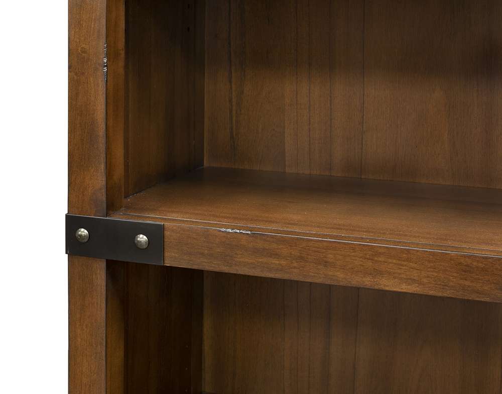 Martin Furniture - Addison Rustic Open Bookcase, Brown - IMAD3472 veiw 3