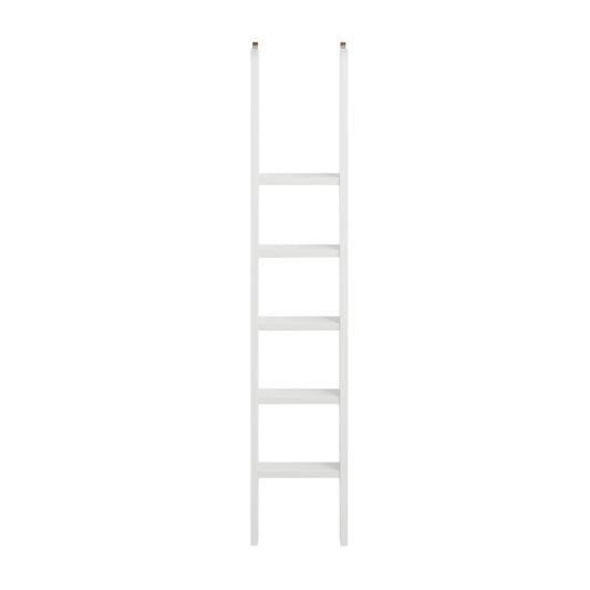 Martin Furniture - Albany - Contemporary Decorative Wooden Ladder, Fully Assembled White - IMAL402 view 1