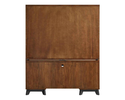 Martin Furniture - Avery Modern Wood Credenza and Hutch In Brown - IMAV649_IMAV642 veiw 5