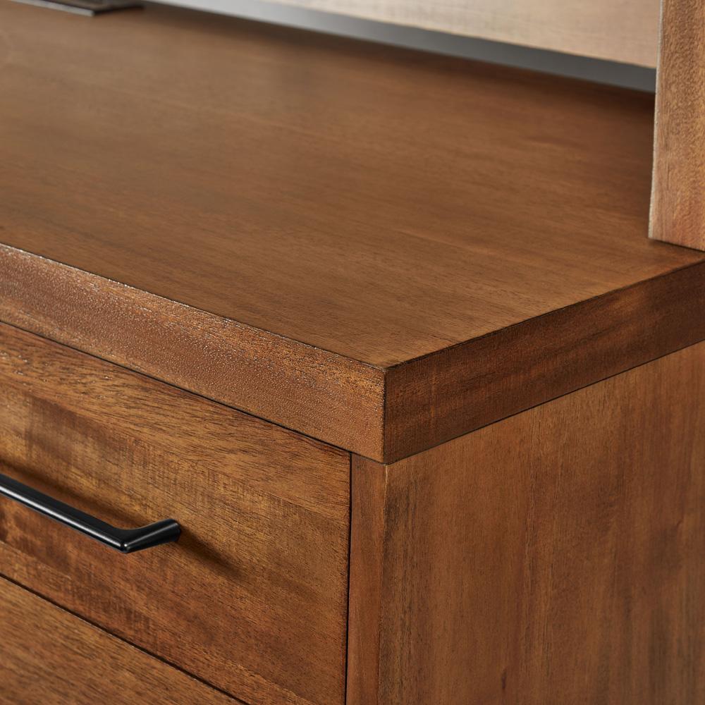 Martin Furniture - Avery Modern Wood Desk In Brown - IMAV649 veiw 3