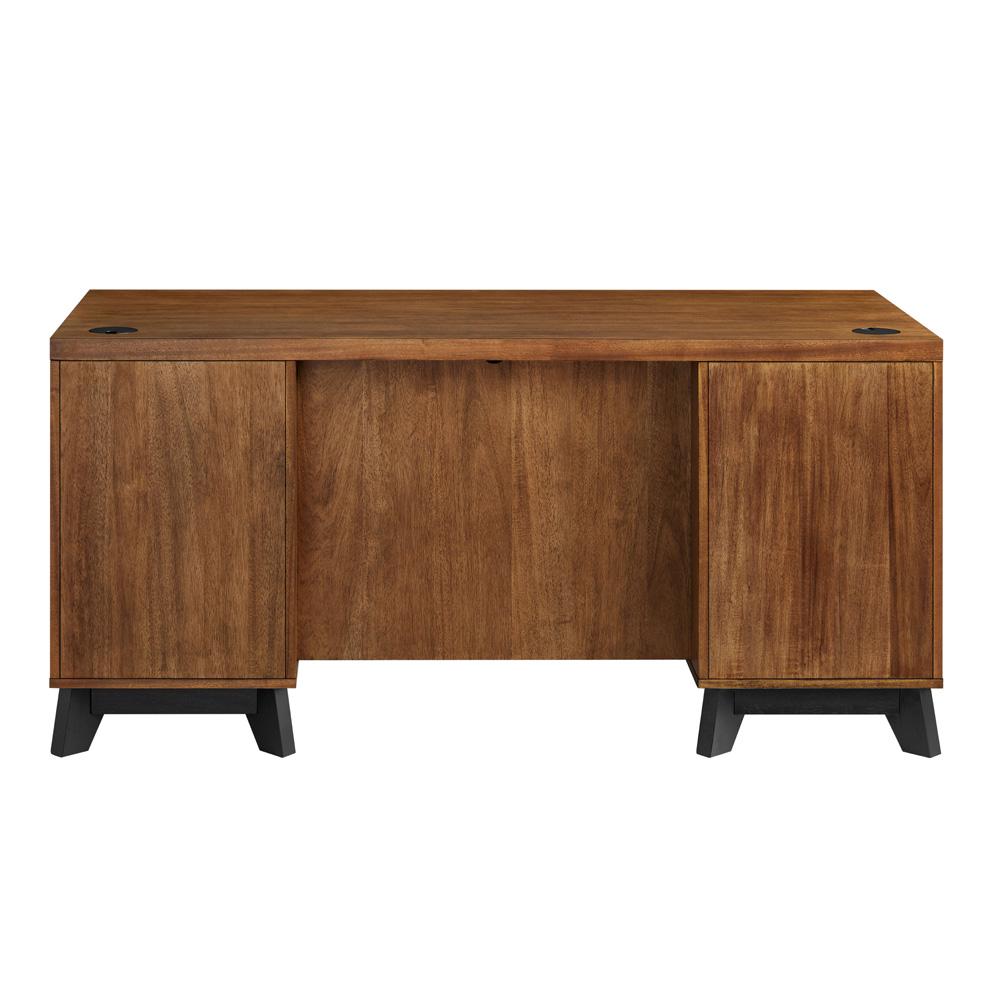 Martin Furniture - Avery Modern Wood Double Pedestal Executive Desk In Brown - IMAV640 veiw 3