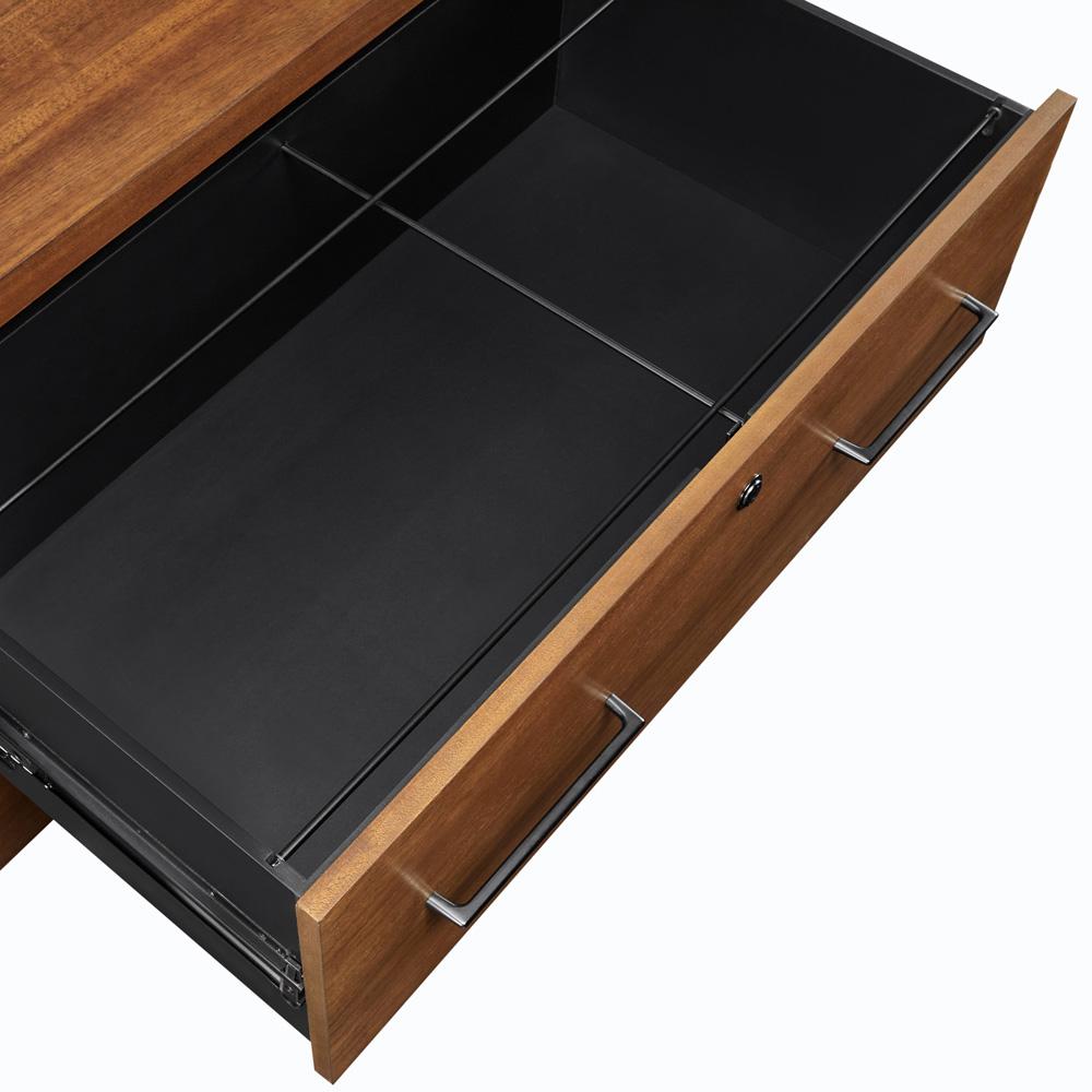 Martin Furniture - Avery Modern Wood Lateral File In Brown - IMAV450 veiw 4