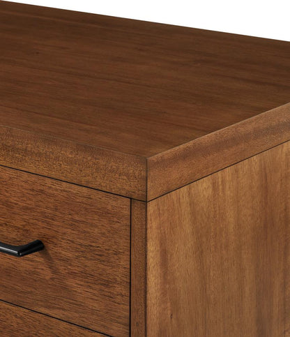Martin Furniture - Avery Modern Wood Lateral File In Brown - IMAV450 veiw 5