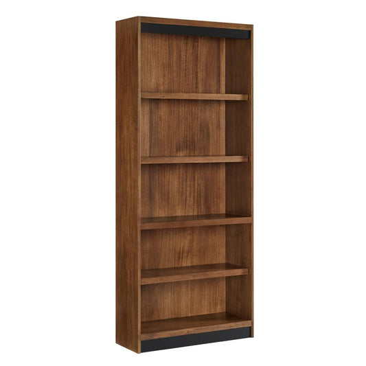 Martin Furniture - Avery Modern Wood Open Bookcase In Brown - IMAV3278 veiw 1