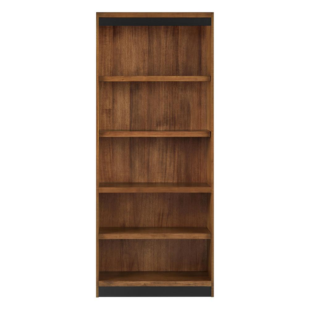 Martin Furniture - Avery Modern Wood Open Bookcase In Brown - IMAV3278 veiw 2