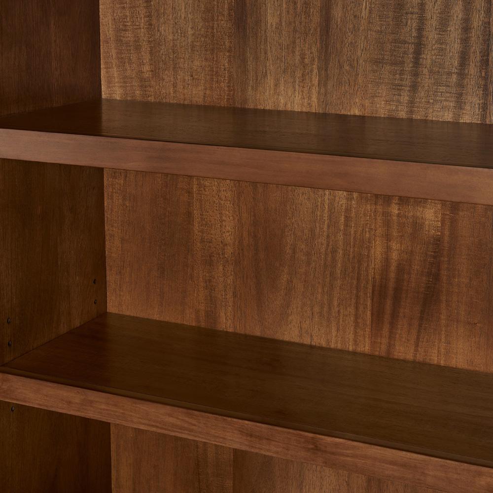 Martin Furniture - Avery Modern Wood Open Bookcase In Brown - IMAV3278 veiw 4