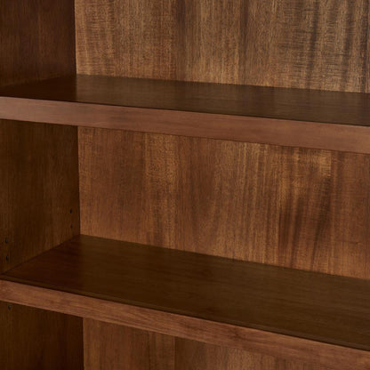 Martin Furniture - Avery Modern Wood Open Bookcase In Brown - IMAV3278 veiw 4