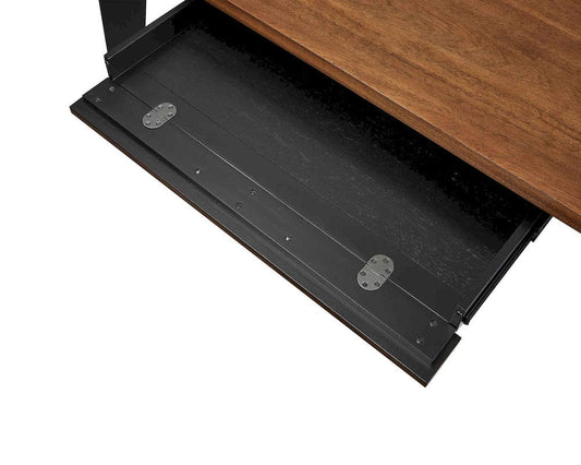 Martin Furniture - Avery - Modern Writing Desk, Executive Desk, Rich Medium Brown - IMAV384 view 2