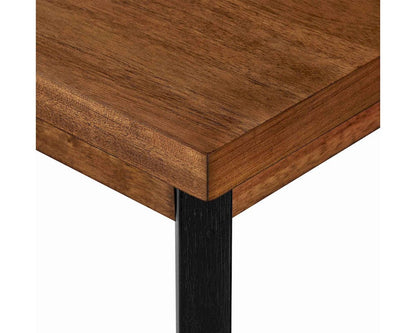 Martin Furniture - Avery - Modern Writing Desk, Executive Desk, Rich Medium Brown - IMAV384 view 4