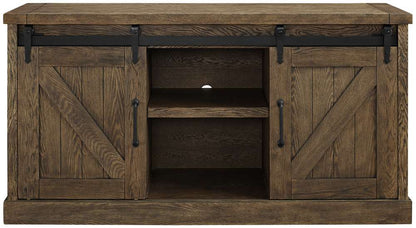 Martin Furniture - Avondale 60in TV Console, Brown - IMAE360 veiw 4