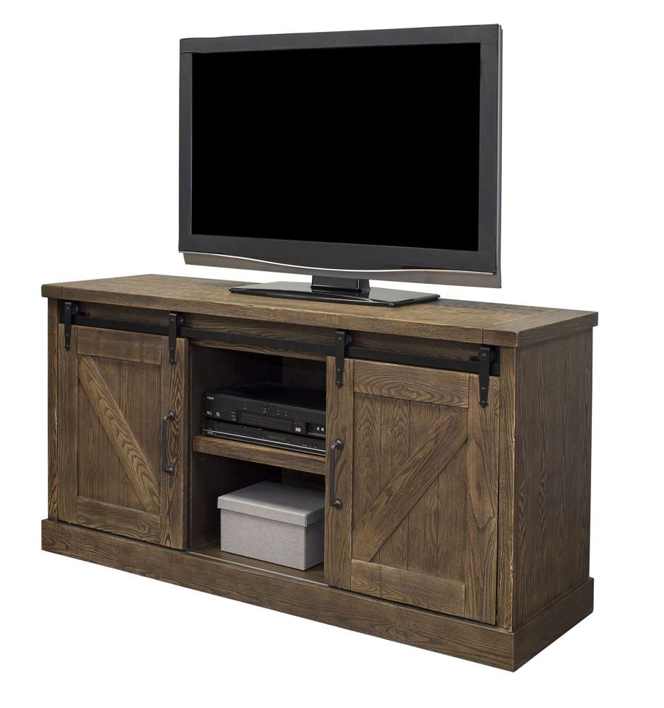 Martin Furniture - Avondale 60in TV Console, Brown - IMAE360 veiw 5