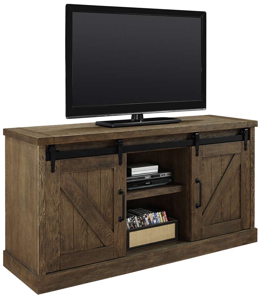 Martin Furniture - Avondale 60in TV Console, Brown - IMAE360 veiw 6
