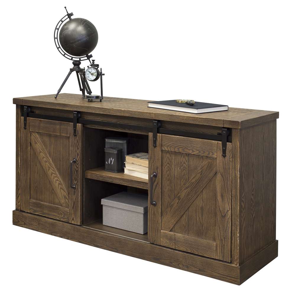 Martin Furniture - Avondale 60in TV Console, Brown - IMAE360 veiw 7