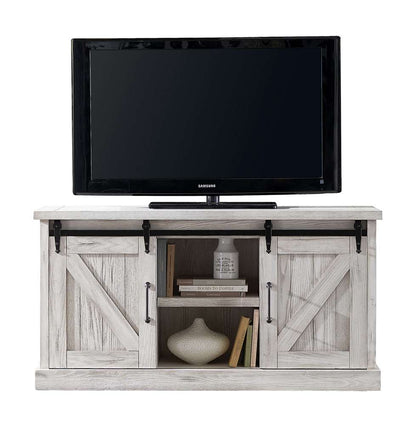 Martin Furniture - Avondale 60in TV Console, Fully Assembled, White - IMAE360W veiw 1