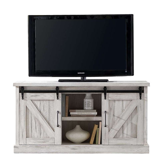 Martin Furniture - Avondale 60in TV Console, Fully Assembled, White - IMAE360W veiw 1