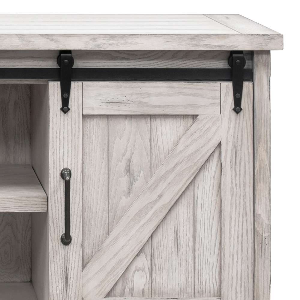 Martin Furniture - Avondale 60in TV Console, Fully Assembled, White - IMAE360W veiw 3