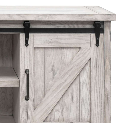 Martin Furniture - Avondale 60in TV Console, Fully Assembled, White - IMAE360W veiw 3