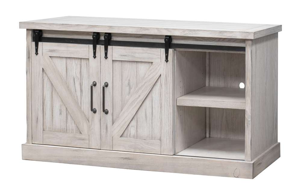 Martin Furniture - Avondale 60in TV Console, Fully Assembled, White - IMAE360W veiw 4