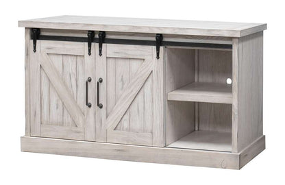 Martin Furniture - Avondale 60in TV Console, Fully Assembled, White - IMAE360W veiw 4