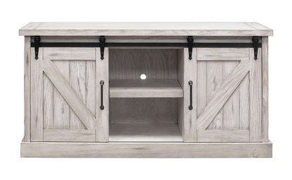 Martin Furniture - Avondale 60in TV Console, Fully Assembled, White - IMAE360W veiw 5