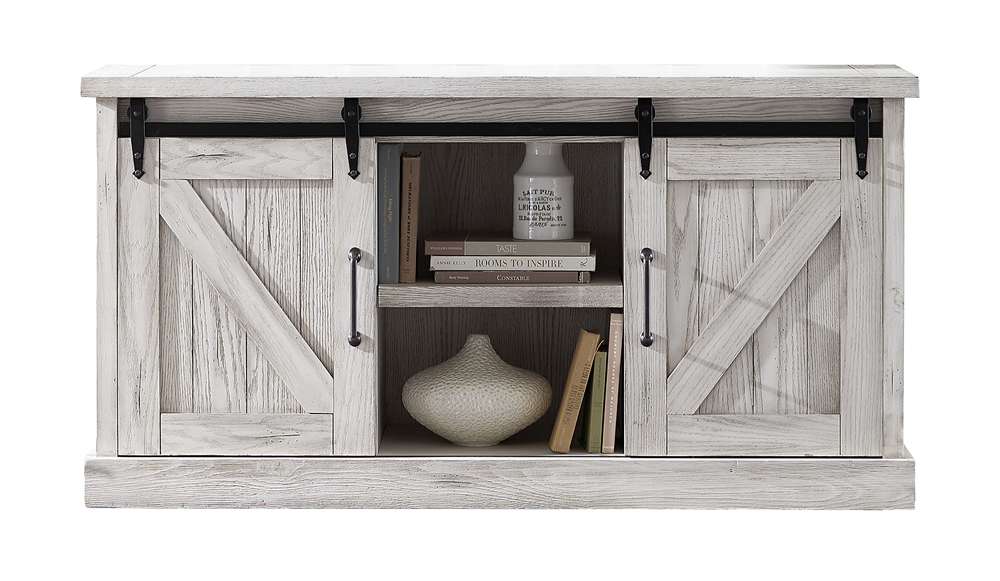 Martin Furniture - Avondale 60in TV Console, Fully Assembled, White - IMAE360W veiw 8