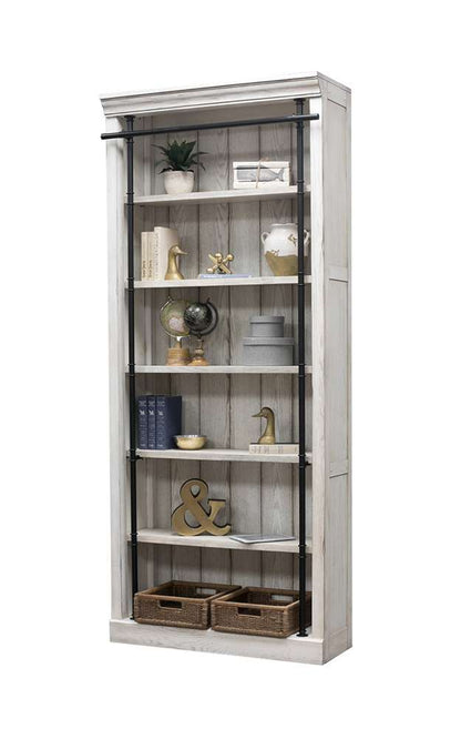 Martin Furniture - Avondale 8 Tall Wood Bookcase, Fully Assembled, White - IMAE4094W veiw 4