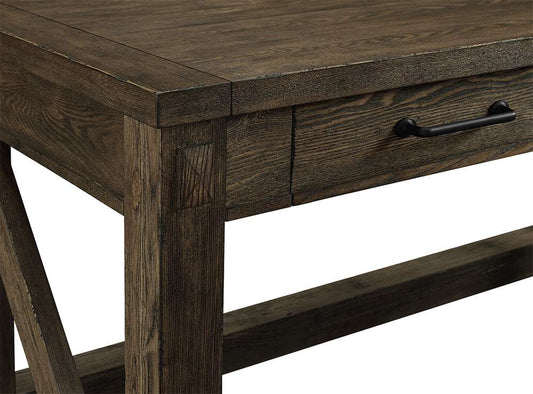 Martin Furniture - Avondale Rustic Writing Desk, Brown - IMAE384 veiw 2