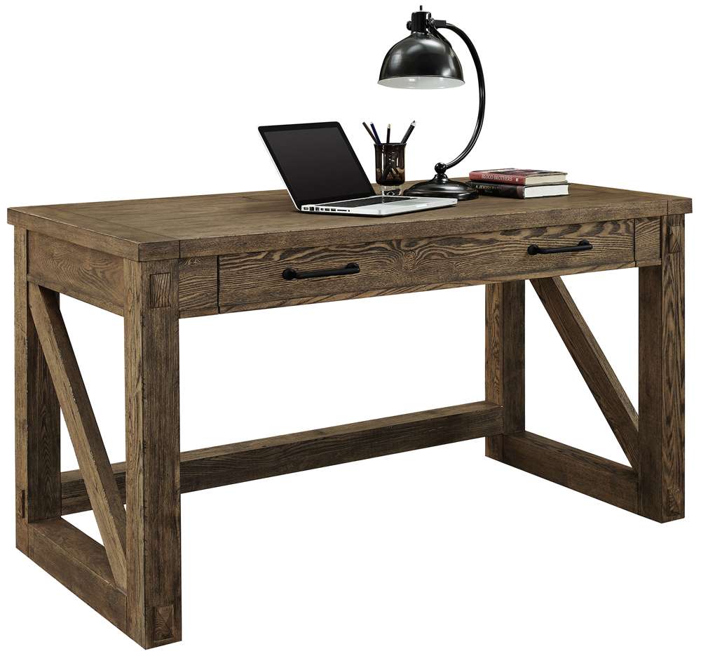 Martin Furniture - Avondale Rustic Writing Desk, Brown - IMAE384 veiw 4