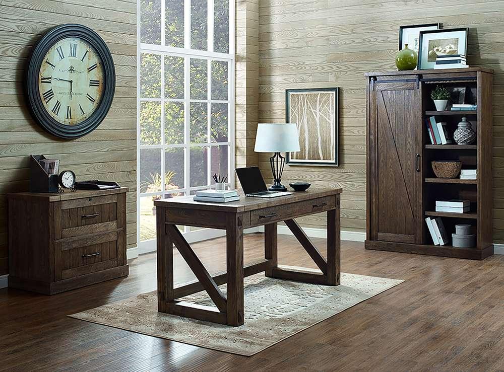Martin Furniture - Avondale Rustic Writing Desk, Brown - IMAE384 veiw 6