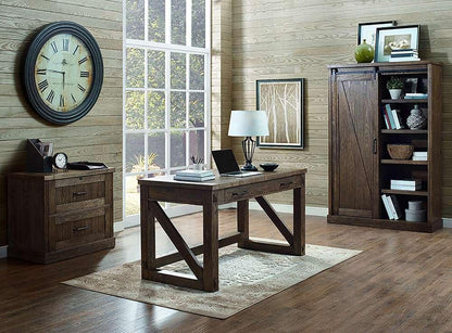 Martin Furniture - Avondale Rustic Writing Desk, Brown - IMAE384 veiw 6