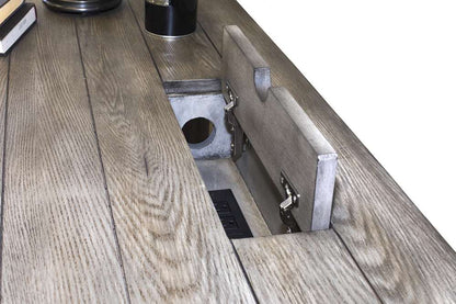 Martin Furniture - Avondale Writing Desk, Gray - IMAE384G veiw 2