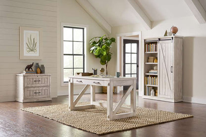 Martin Furniture - Avondale Writing Desk, White - IMAE384W veiw 8