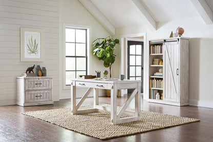 Martin Furniture - Avondale Writing Desk, White - IMAE384W veiw 9