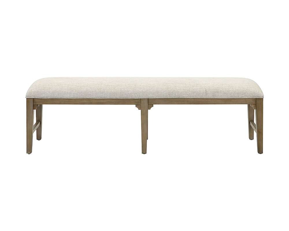 Martin Furniture - Bluff Point - Modern Wood Dining Bench, Kitchen Table Seating, Brown - IMBL60 veiw 6