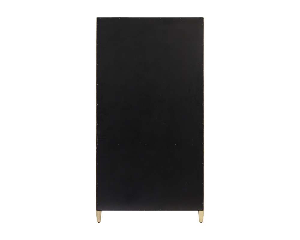 Martin Furniture - Bluff Point - Modern Wood Dining Display Cabinet, Kitchen Storage, Bookcase, Brown - IMBL4078 veiw 9