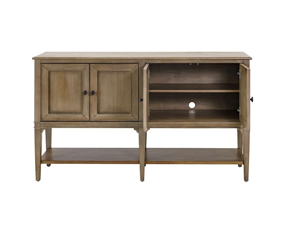 Martin Furniture - Bluff Point - Modern Wood Dining Sideboard, Console, Entertainment Stand,  Brown - IMBL360 veiw 7