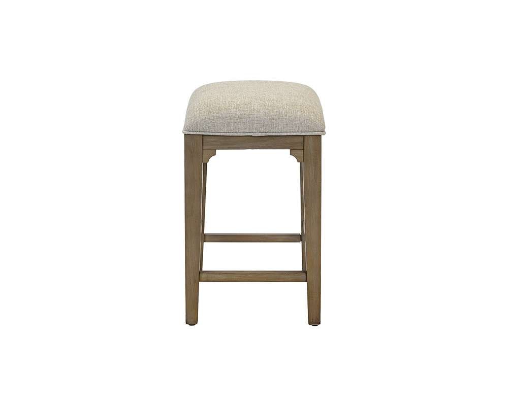 Martin Furniture - Bluff Point - Two Modern Wood Counter Height Kitchen Dining Table Stools, Brown - IMBL80KIT2 veiw 1