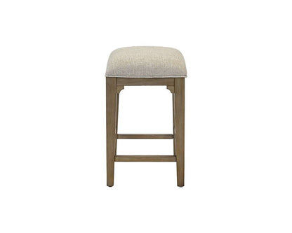 Martin Furniture - Bluff Point - Two Modern Wood Counter Height Kitchen Dining Table Stools, Brown - IMBL80KIT2 veiw 1
