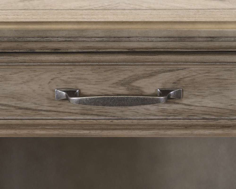 Martin Furniture - Bristol - Traditional Credenza, Wood Office Desk, Writing Table, Storage Desk, Light Brown - IMBR689 veiw 7