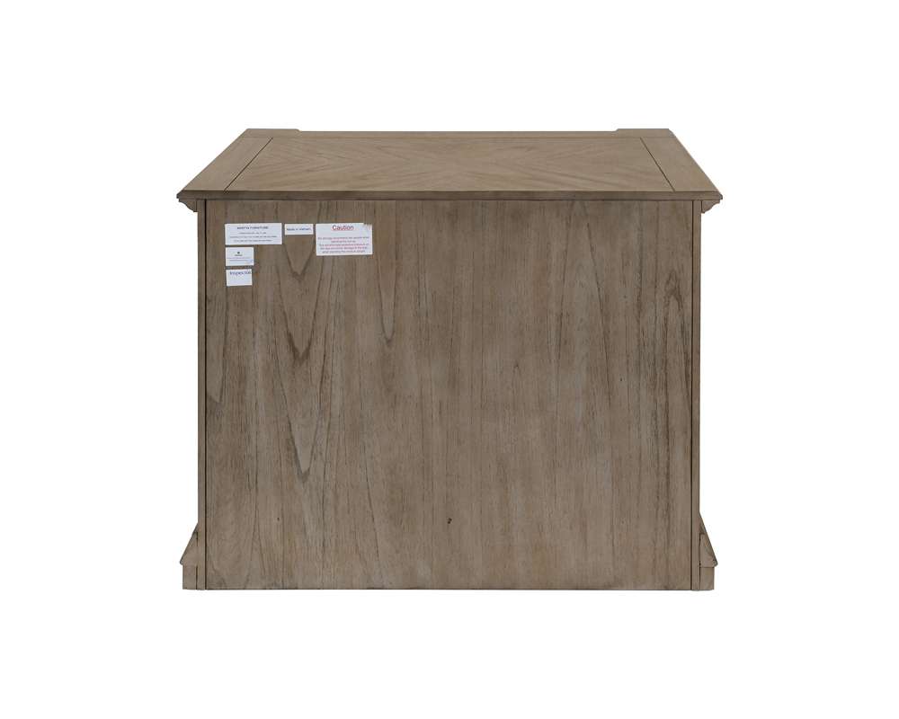Martin Furniture - Bristol - Traditional Wood Lateral File, Storage File Drawer, Office File Drawer, Fully Assembled Light Brown - IMBR450 veiw 4