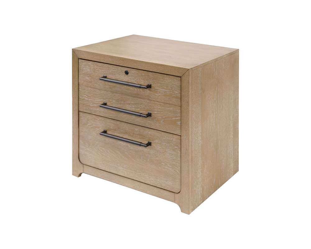 Martin Furniture - Canyon Drive - Modern Wood Lateral File, Office Storage File Drawer, Light Brown - IMCD450 veiw 1