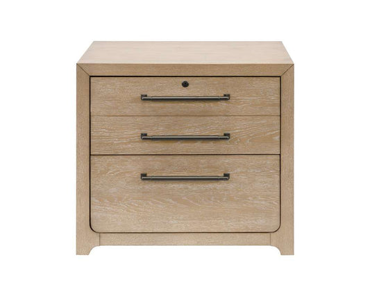 Martin Furniture - Canyon Drive - Modern Wood Lateral File, Office Storage File Drawer, Light Brown - IMCD450 veiw 2