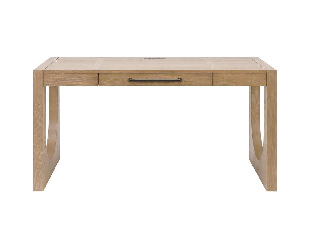 Martin Furniture - Canyon Drive - Modern Wood Office Writing Desk, Storage Table, Light Brown - IMCD384 veiw 2