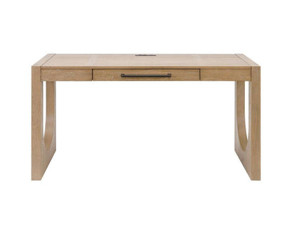 Martin Furniture - Canyon Drive - Modern Wood Office Writing Desk, Storage Table, Light Brown - IMCD384 veiw 2
