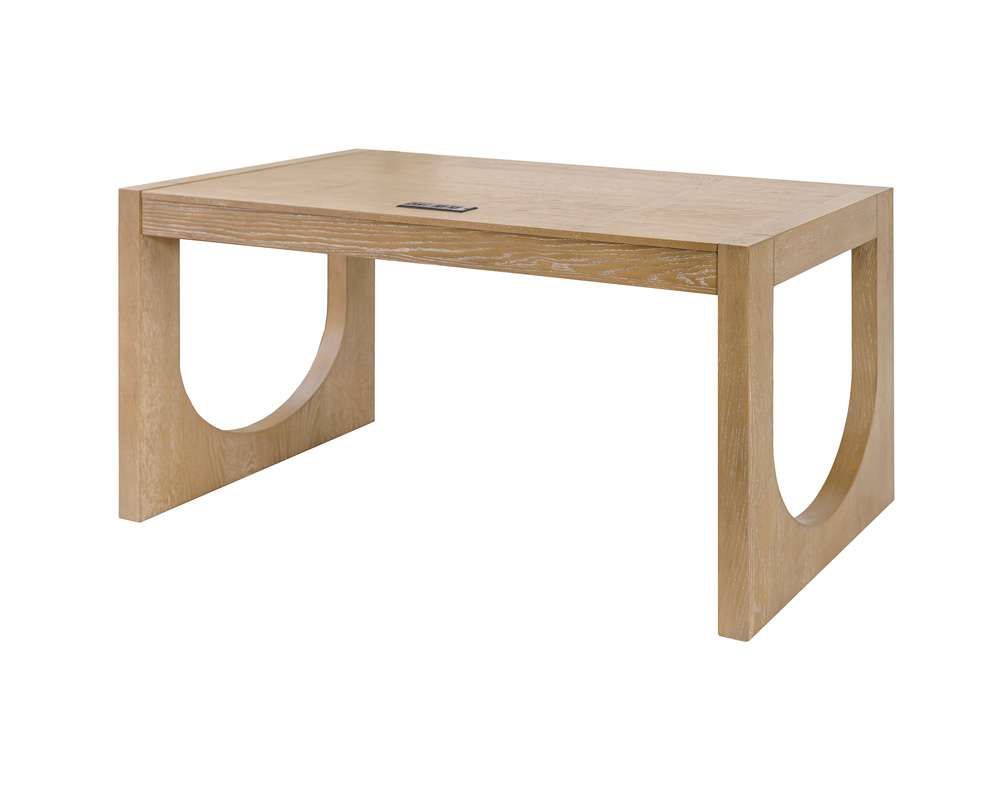 Martin Furniture - Canyon Drive - Modern Wood Office Writing Desk, Storage Table, Light Brown - IMCD384 veiw 3