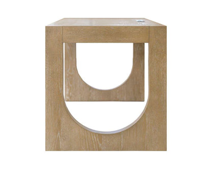 Martin Furniture - Canyon Drive - Modern Wood Office Writing Desk, Storage Table, Light Brown - IMCD384 veiw 4