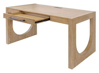 Martin Furniture - Canyon Drive - Modern Wood Office Writing Desk, Storage Table, Light Brown - IMCD384 veiw 10