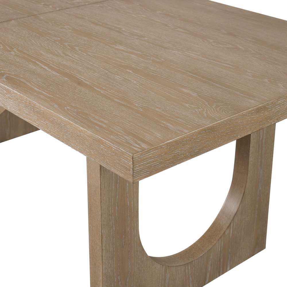Martin Furniture - Canyon Drive - Modern Wood Rectangular Kitchen Dining Table with Six Chairs, Light Brown - IMCD7840KIT7 veiw 3