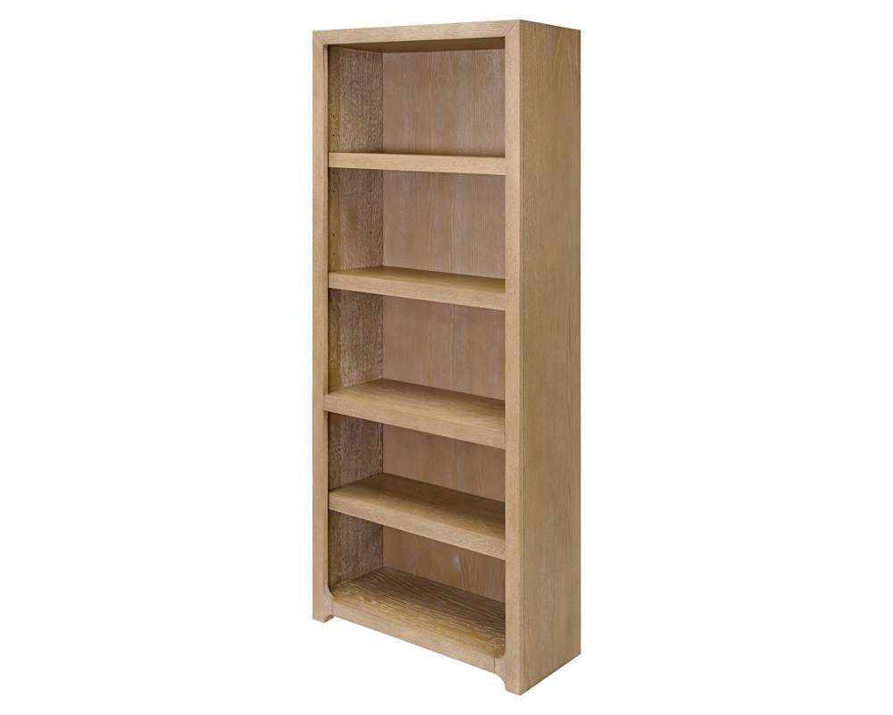 Martin Furniture - Canyon Drive - Modern Wood Open Bookcase, Office Shelving, Storage Cabinet, Fully Assembled, Light Brown - IMCD3278 veiw 1